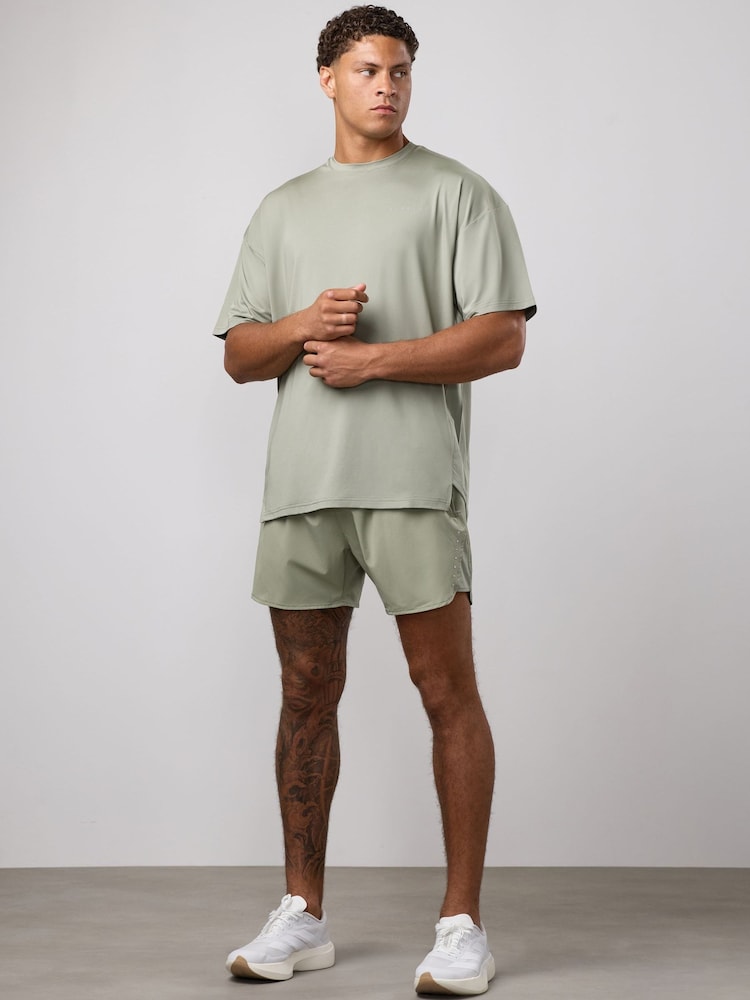 Gym King Green Purpose Shorts - Image 1 of 3 Gym King Green Purpose Shorts - Image 1 of 3