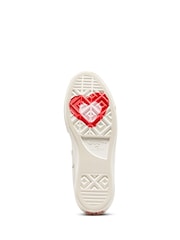 Converse Neutral Heart Embroidered Platform Lift Trainers - Image 16 of 24