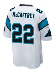 Nike White Carolina Panthers Game Road Jersey - Christian McCaffrey Youth - Image 2 of 2