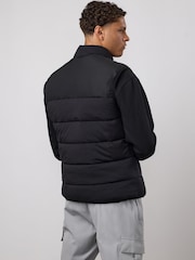 Gym King Black Precision Puffer Gilet - Image 2 of 4