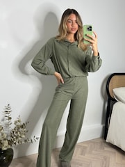 Style Cheat Green Lottie Corduroy Trousers - Image 4 of 5
