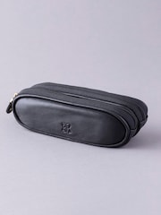 Lakeland Leather Black Double Glasses Case - Image 1 of 4