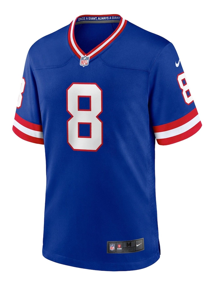 Nike Blue NFL New York Giants Game Secondary Alternate Jersey - Daniel Jones - Image 2 of 3