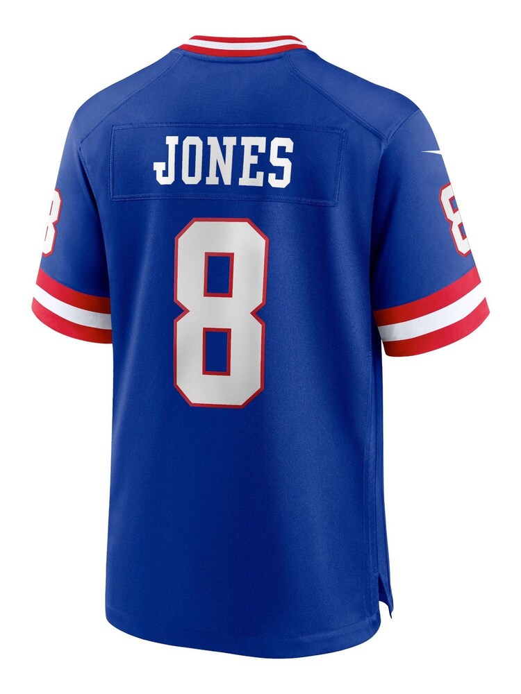 Nike Blue NFL New York Giants Game Secondary Alternate Jersey - Daniel Jones - Image 3 of 3