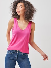 Pink - Locker fallendes Top - Bild 1 von 4