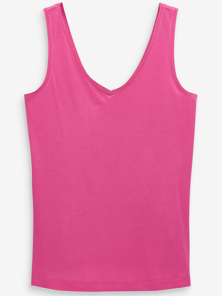Pink - Locker fallendes Top - Bild 4 von 4 Pink - Locker fallendes Top - Bild 4 von 4