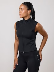 Gym King Black Precision Full Zip Tank - Image 3 of 4