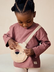 Brown Bear 100% Cotton Long Sleeve Bag T-Shirt (3mths-7yrs) - Image 2 of 5