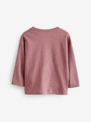 Brown Bear 100% Cotton Long Sleeve Bag T-Shirt (3mths-7yrs) - Image 4 of 5
