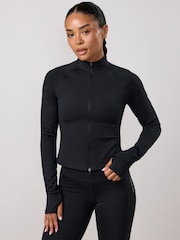 Gym King Black Precision Full Zip Funnel Jacket - Image 3 of 4