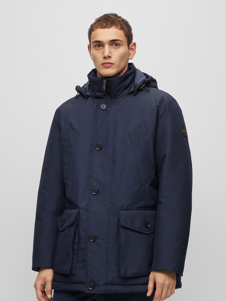 BOSS Blue Osiass Jacket - Image 1 of 6