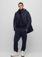 BOSS Blue Osiass Jacket - Image 4 of 6