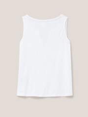 White Stuff White 100% Cotton Laila Vest - Image 6 of 6