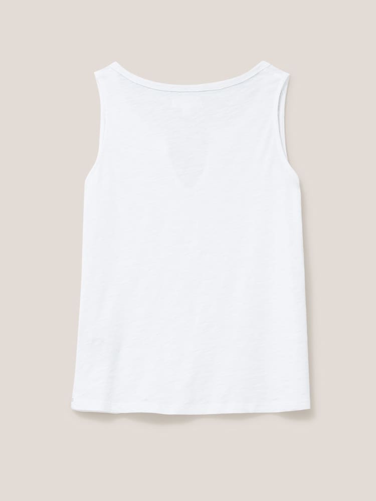 White Stuff White 100% Cotton Laila Vest - Image 6 of 6 White Stuff White 100% Cotton Laila Vest - Image 6 of 6