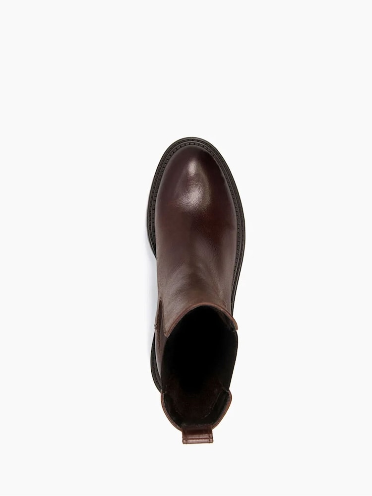 Dune London Brown Picture Boots - Image 5 of 5 Dune London Brown Picture Boots - Image 5 of 5