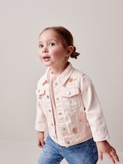 Peach rožnata - Znak Western jakna; suknjič (3mths-7yrs) - Slika 1 iz 8
