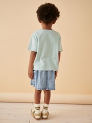 zelena Lepa mačka - 100% Cotton kratek rokav; s kratkimi rokavi majica (3mesec-7leto) - Slika 2 iz 7