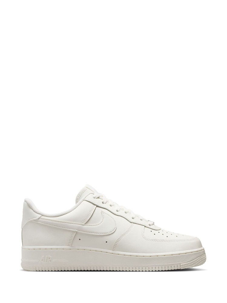 Nike Beige Air Force 1 Low Trainers - Image 1 of 7 Nike Beige Air Force 1 Low Trainers - Image 1 of 7