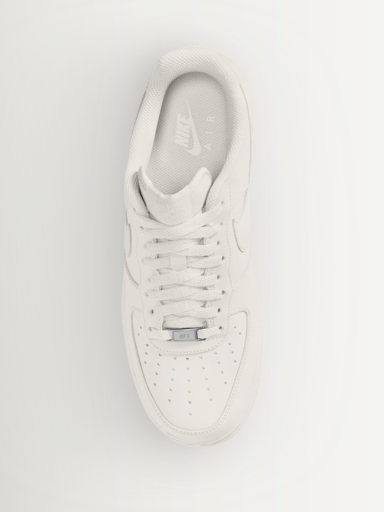 Nike Beige Air Force 1 Low Trainers - Image 6 of 6