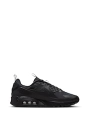 Nike Black Air Max 90 Drift Trainers - Image 2 of 8
