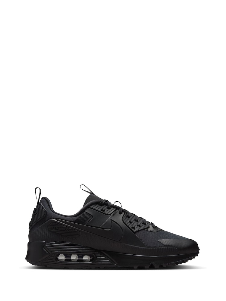 Nike Black Air Max 90 Drift Trainers - Image 2 of 8