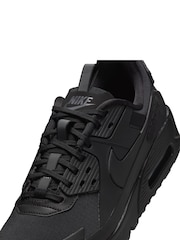 Nike Black Air Max 90 Drift Trainers - Image 6 of 8