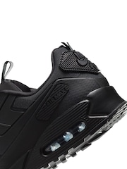 Nike Black Air Max 90 Drift Trainers - Image 7 of 8