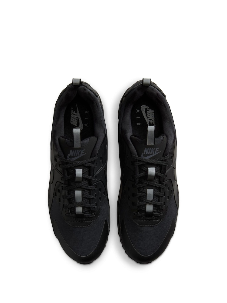 Nike Black Air Max 90 Drift Trainers - Image 8 of 8