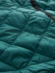 Forest Green Short Quilted Jacket - Image 9 of 9