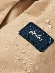 Joules Girls' Meadow Stone Lightweight Waterproof Raincoat With Hood - Image 8 of 14
