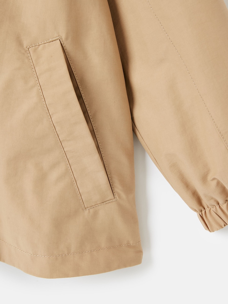 Joules Girls' Meadow Stone Lightweight Waterproof Raincoat With Hood - Image 13 of 13 Joules Girls' Meadow Stone Lightweight Waterproof Raincoat With Hood - Image 13 of 13