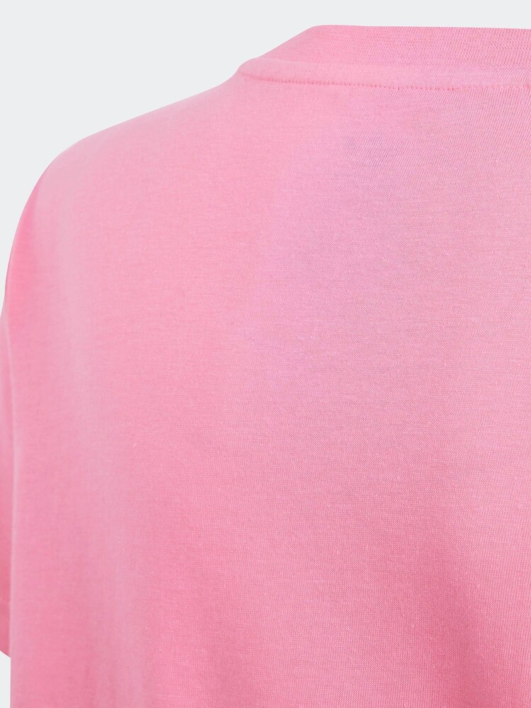 adidas Originals Pink Trefoil T-Shirt - Image 5 of 5