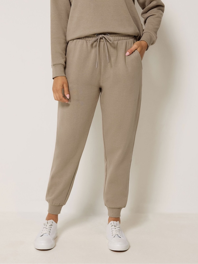 Maro - Pantaloni de sport cu manșete M&Co Mărimi mici - Imaginea 1 din 5