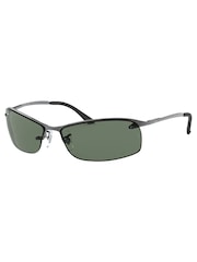 Ray-Ban RB3183 Semi Rimless Sunglasses - Image 2 of 8