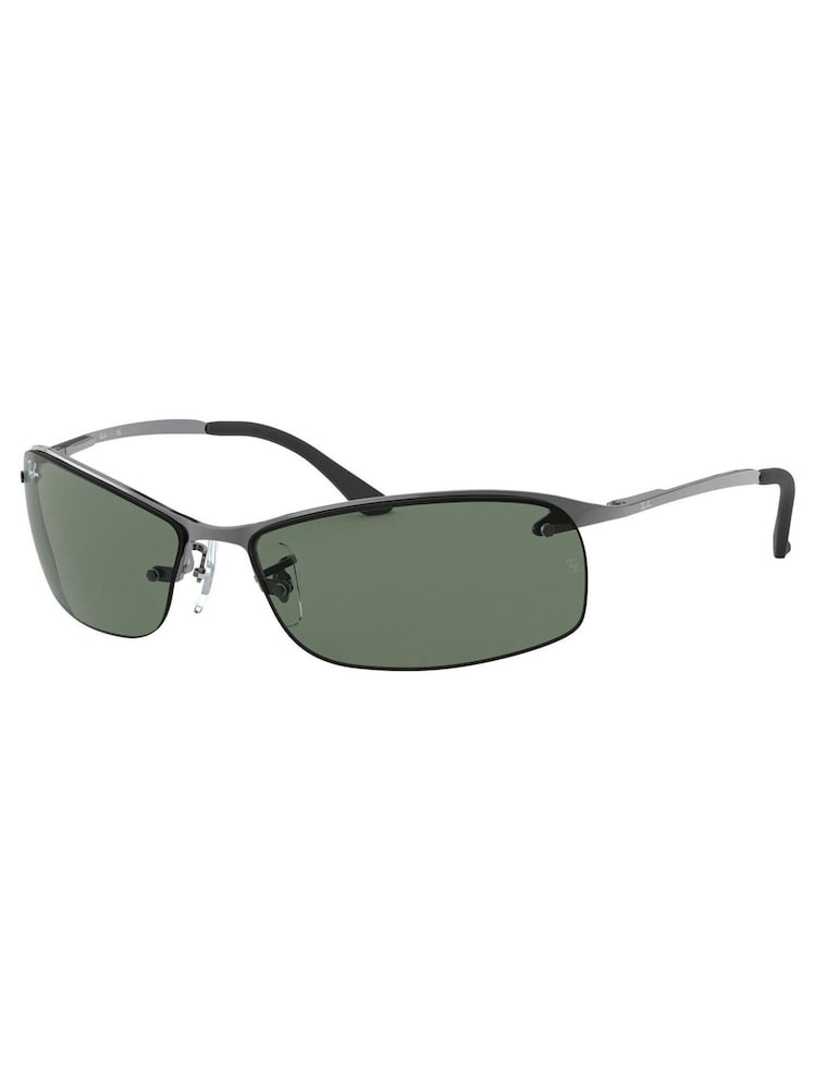 Ray-Ban RB3183 Semi Rimless Sunglasses - Image 2 of 8
