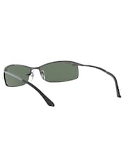 Ray-Ban RB3183 Semi Rimless Sunglasses - Image 3 of 8