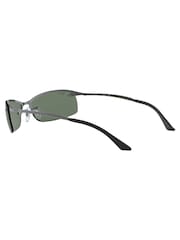 Ray-Ban RB3183 Semi Rimless Sunglasses - Image 4 of 8
