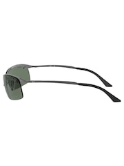 Ray-Ban RB3183 Semi Rimless Sunglasses - Image 5 of 8
