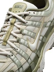 Nike White/Green P6000 SE Trainers - Image 6 of 7