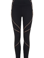 Pour Moi Black Energy Pulse Panelled Sports Leggings - Image 4 of 5