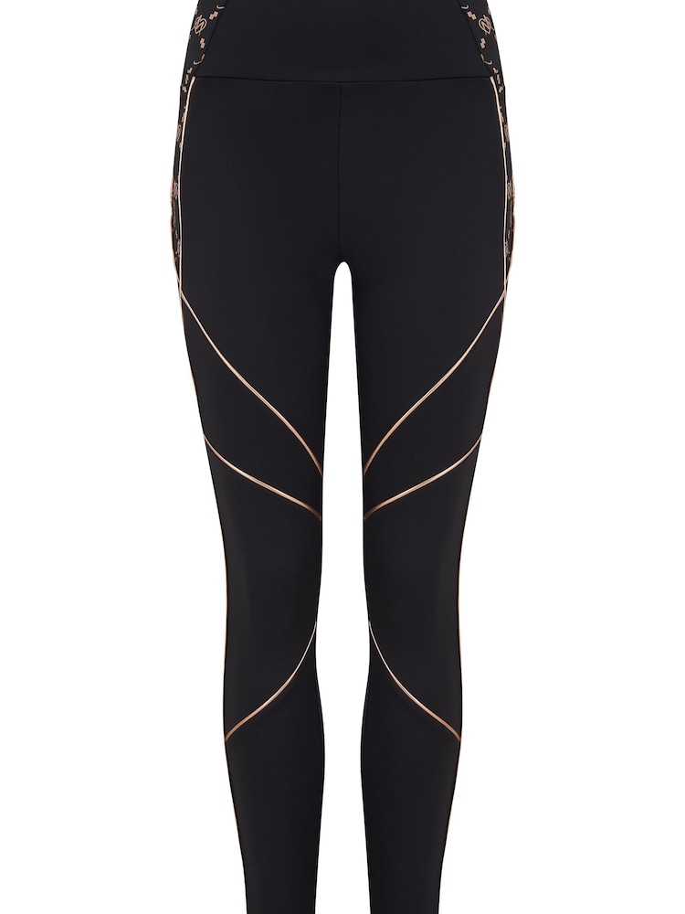 Sportowe legginsy ze wstawkami Pour Moi Energy Pulse - Image 4 of 5