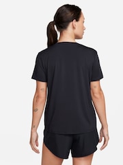 Nike Black One Classic Dri-FIT Short Sleeve Top - Image 3 of 8