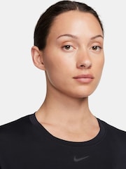 Nike Black One Classic Dri-FIT Short Sleeve Top - Image 4 of 8