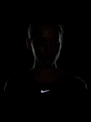 Nike Black One Classic Dri-FIT Short Sleeve Top - Image 6 of 8
