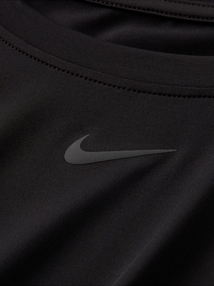 Nike Black One Classic Dri-FIT Short Sleeve Top - Image 8 of 8