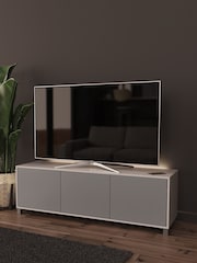 Frank Olsen Grey Smart LED TV Stand - Image 1 of 5