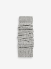 Grey Ribbed Leg Warmers 1 Pack - Image 3 of 3