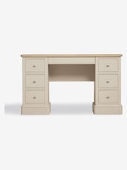 Stone Hampton Painted Oak Collection Luxe 6 Drawer Console Dressing Table - Image 2 of 8