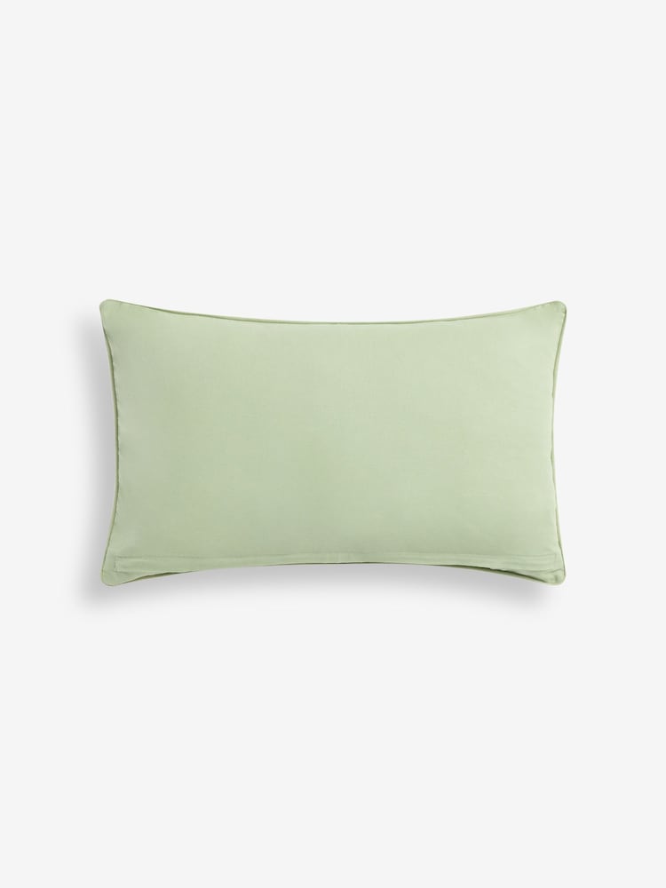Sage Green Dog Life 40 x 59cm Cushion - Image 4 of 4