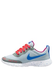 Nike Grey/Red Tanjun Go Easy On Junior Trainers - Image 2 of 4